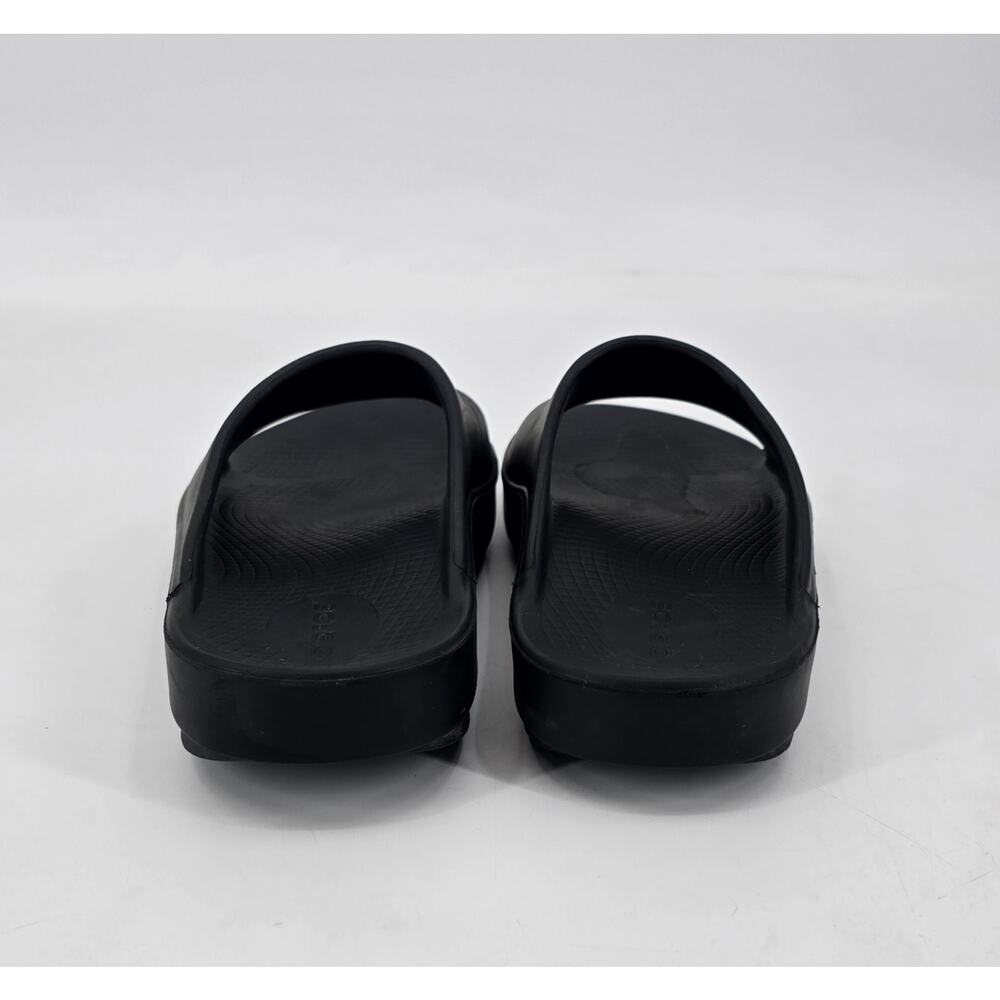 OOFOS OOahh Recovery Slide Sandals Black Women’s 8 Men’s 6 Comfort Athleisure - Picture 5 of 8